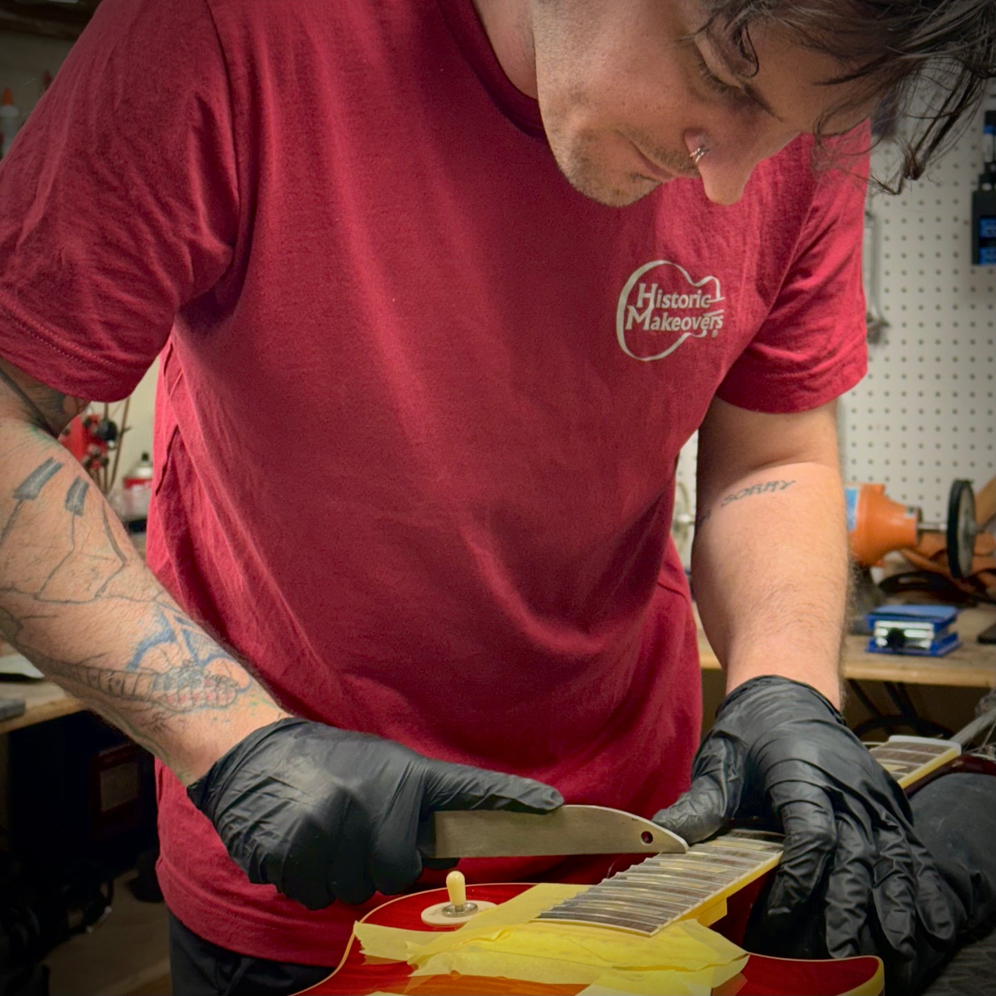 Historic Makeovers Limited Edition Logo T-Shirt | Red