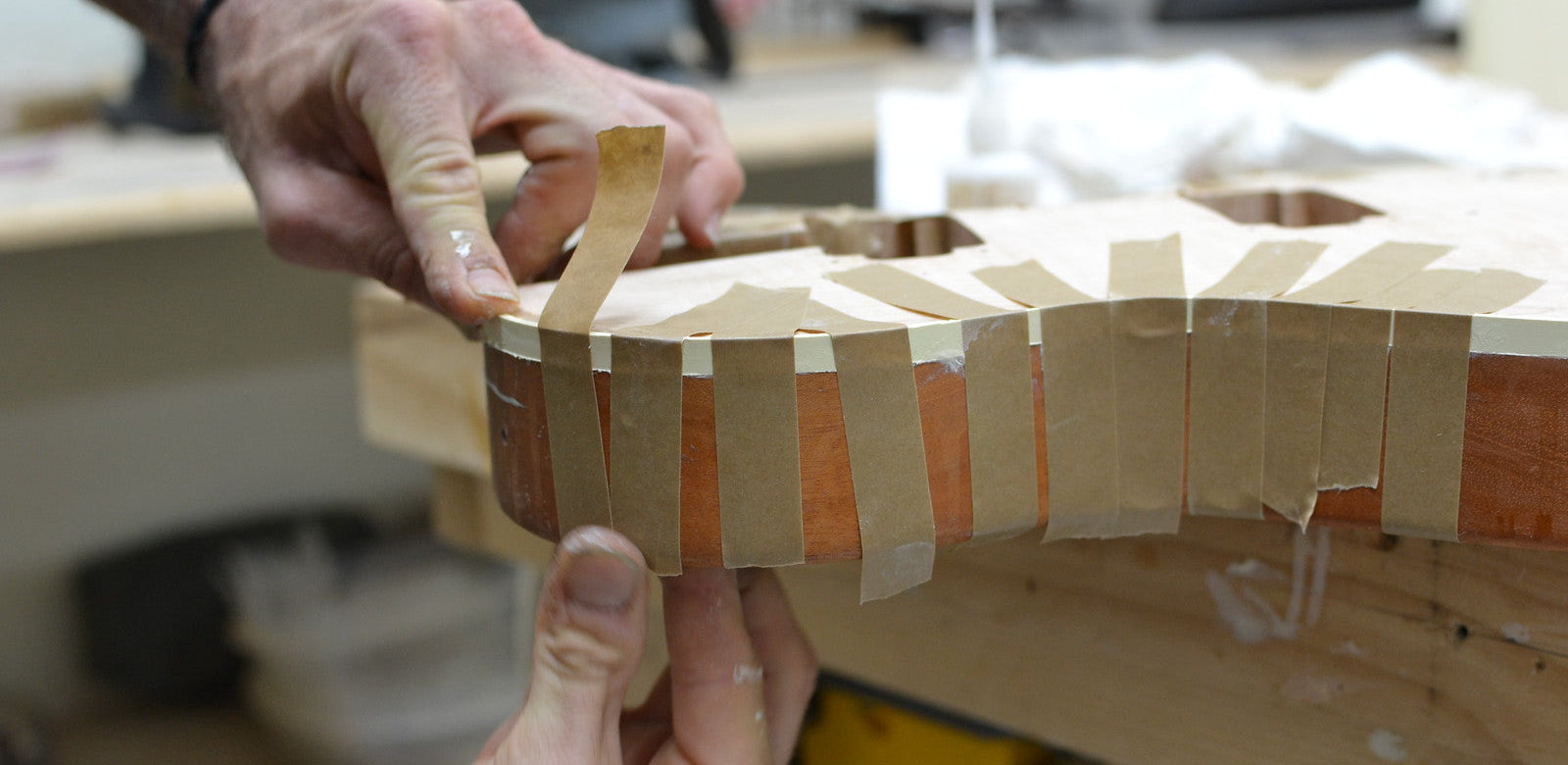 Installing binding on Les Paul