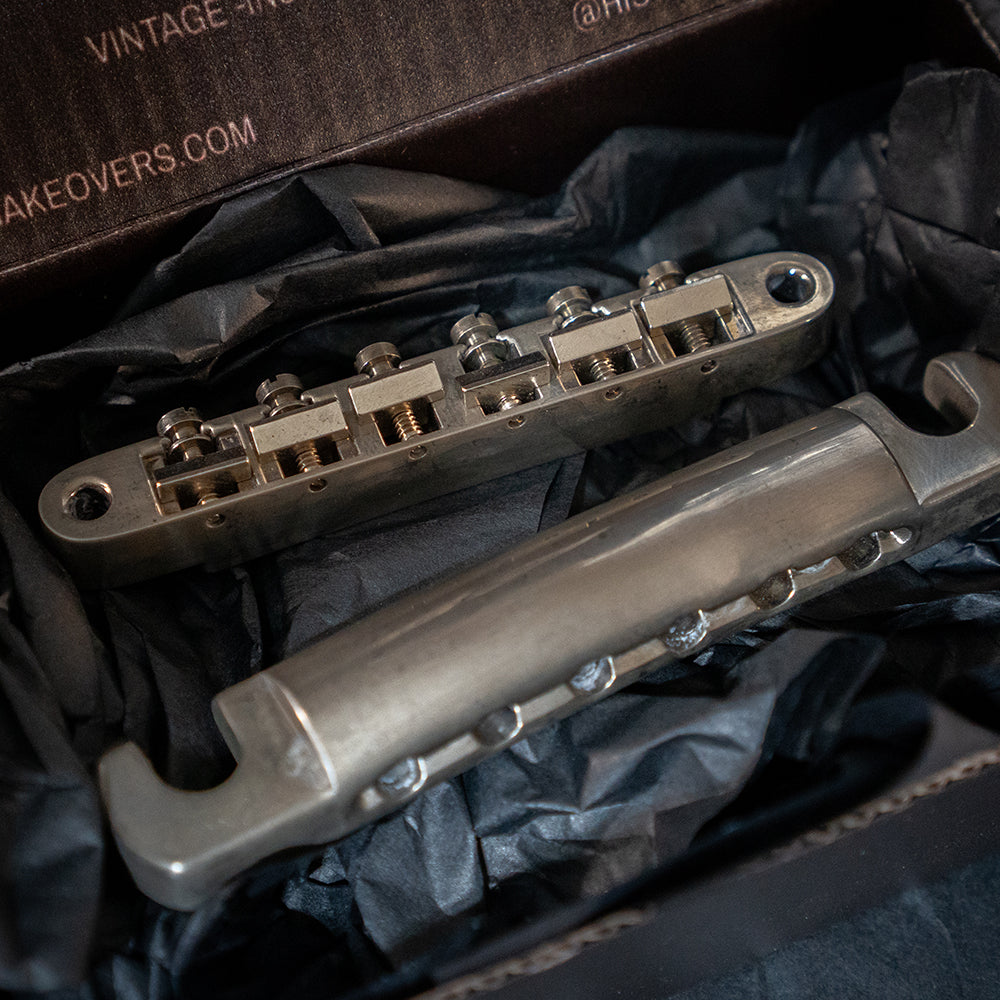 St. Helens x RetroSpec St. Helens Combo "Classic" Adjustable Bridge + Aluminum Stoptail - Nickel