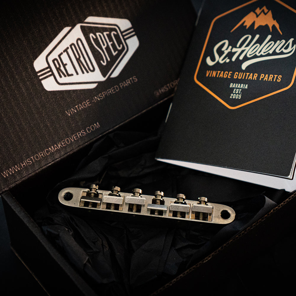 音楽療法 MUSIC AS THE BRIDGE KD by AxLabs Tune-O-Matic Bridge & Stop Tailpiece