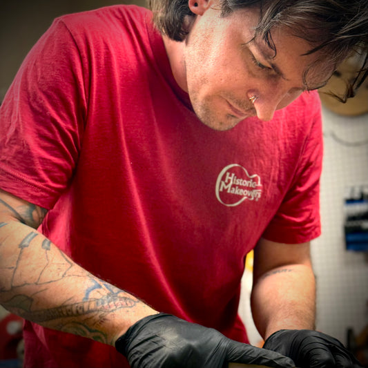 Historic Makeovers Limited Edition Logo T-Shirt | Red